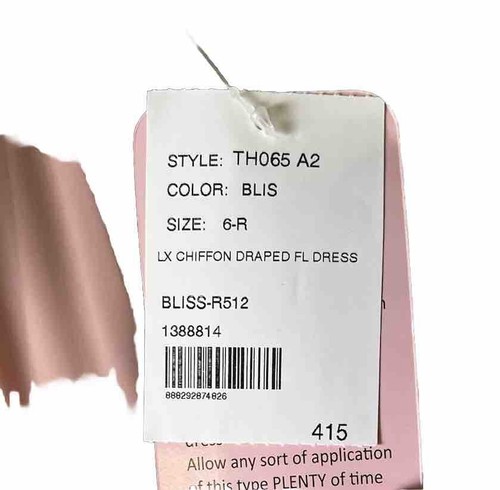 Thread TH065.....Off-the-Shoulder Draped Neckline Maxi Dress....Bliss...Size 6 - Picture 5 of 13