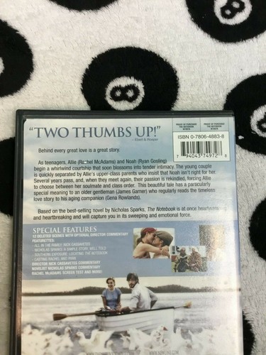 The Notebook (DVD, 2004) - Picture 3 of 5