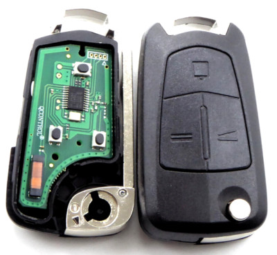 Auto Funk Fernbed.schlüssel 434MHz 3Tasten für OPEL Vectra C Signum BJ 2003-2007