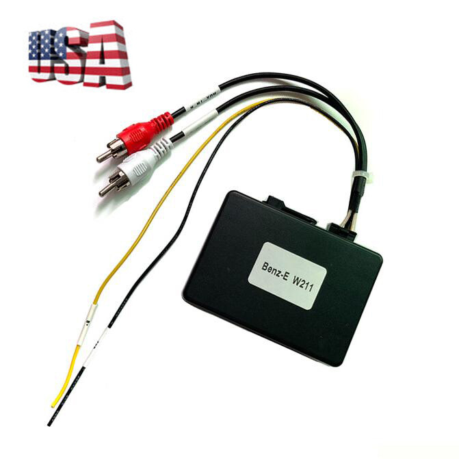 Car Decoder Adapter Box Fiber Optic Sound System For Mercedes Benz E/S/SL/CLS US