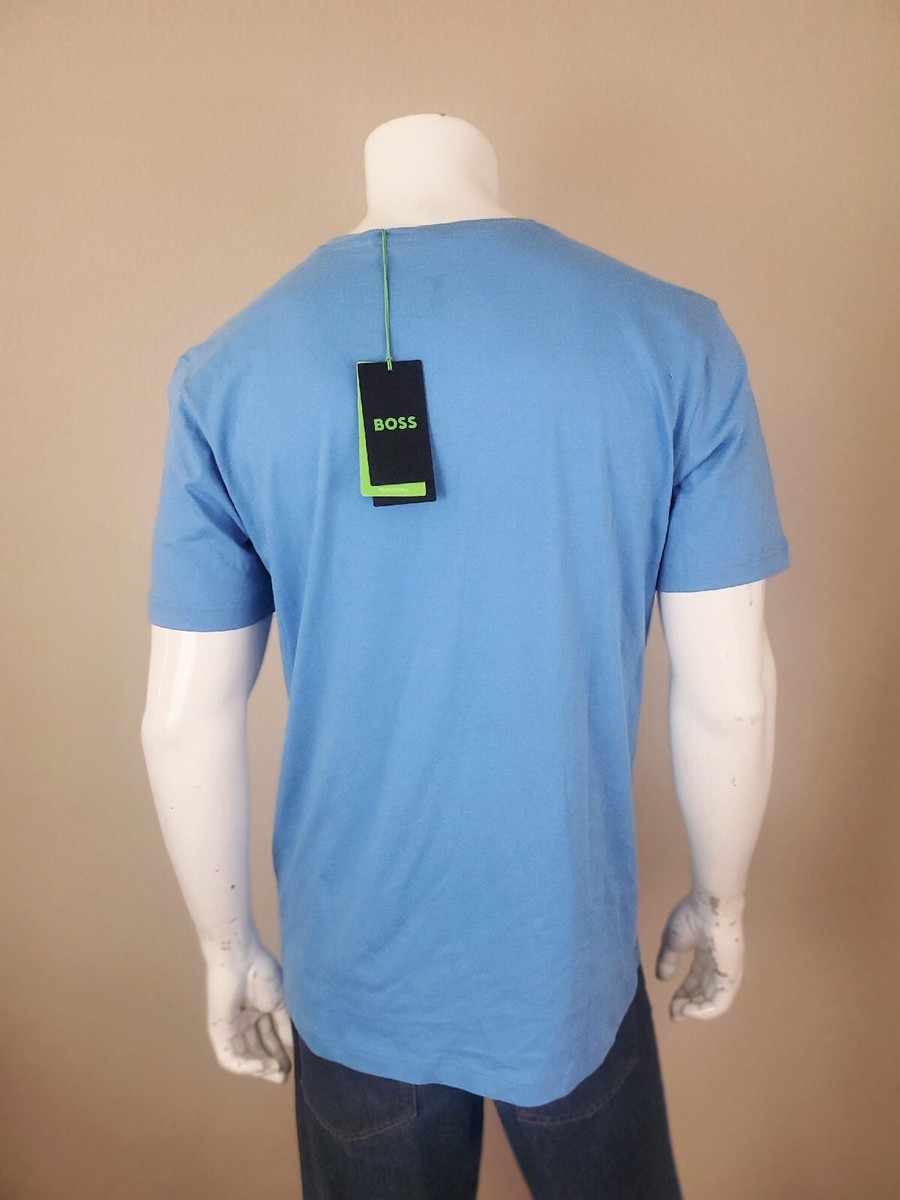 hugo boss t shirt light blue