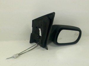 Exterior mirror black mechanical right Ford Fiesta V 02> 2S6117682AS