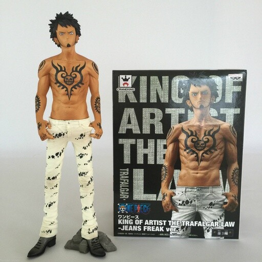 One piece King Of Artist The Trafalgar Law Jeans Freak Version PVC