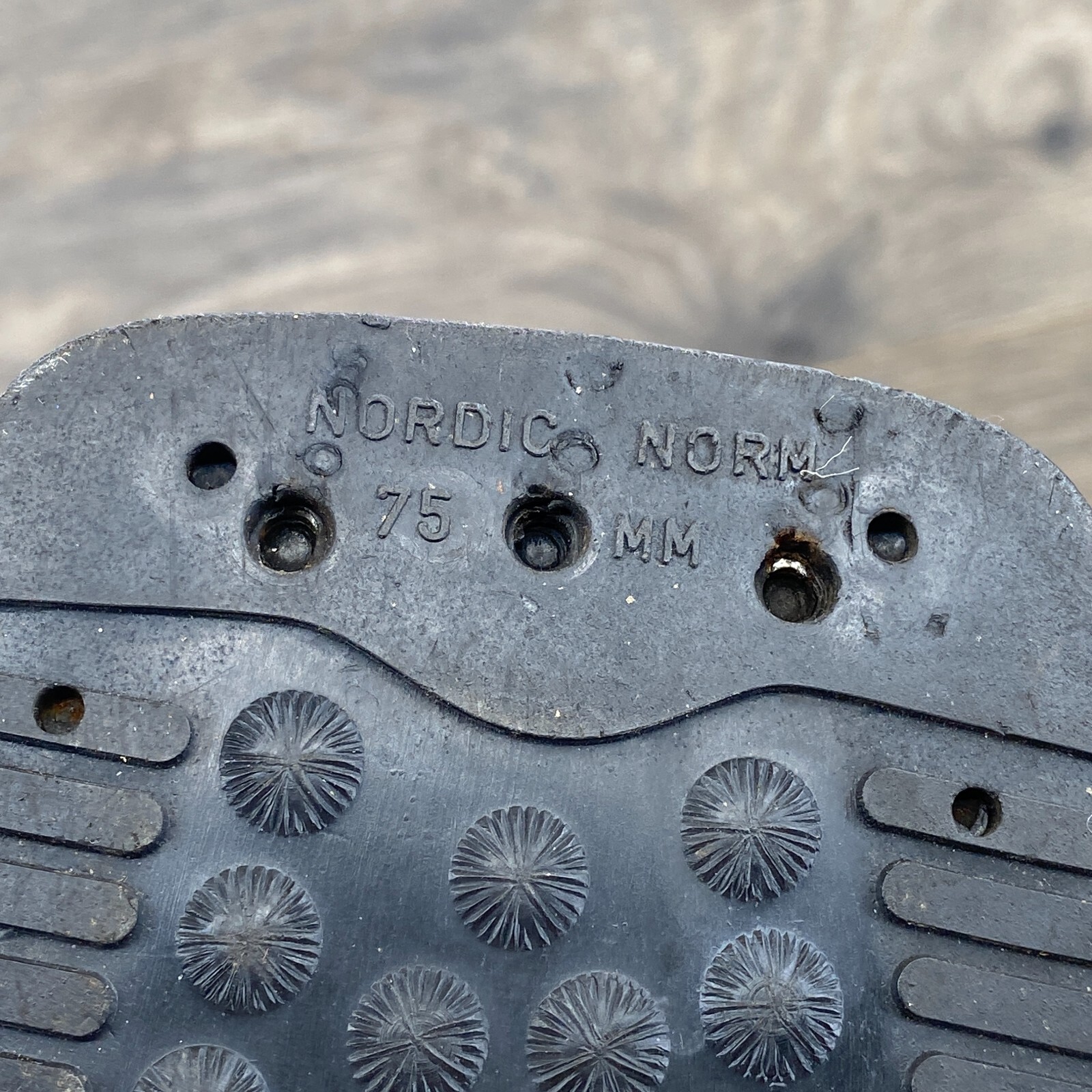 SALOMON Scarponi da sci Alfa Vintage Nordic Norm scamosciati stringati uomo taglia EU 38 US 7 5 rossi