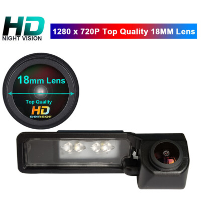 HD Rear View Camera For VW Golf 5V Passat 3c Saloon Beetle A5 Polo 6N2 MK3 CCD
