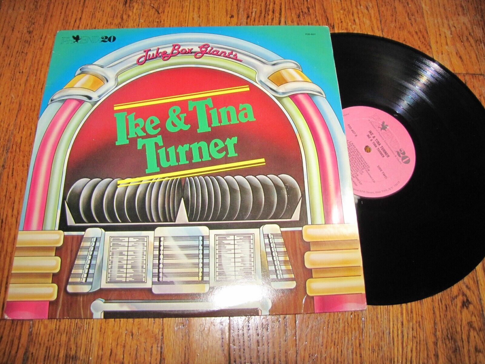 IKE & TUNA TURNER - JUKE BOX GIANTS - PHOENIX 20 RECORDS LP