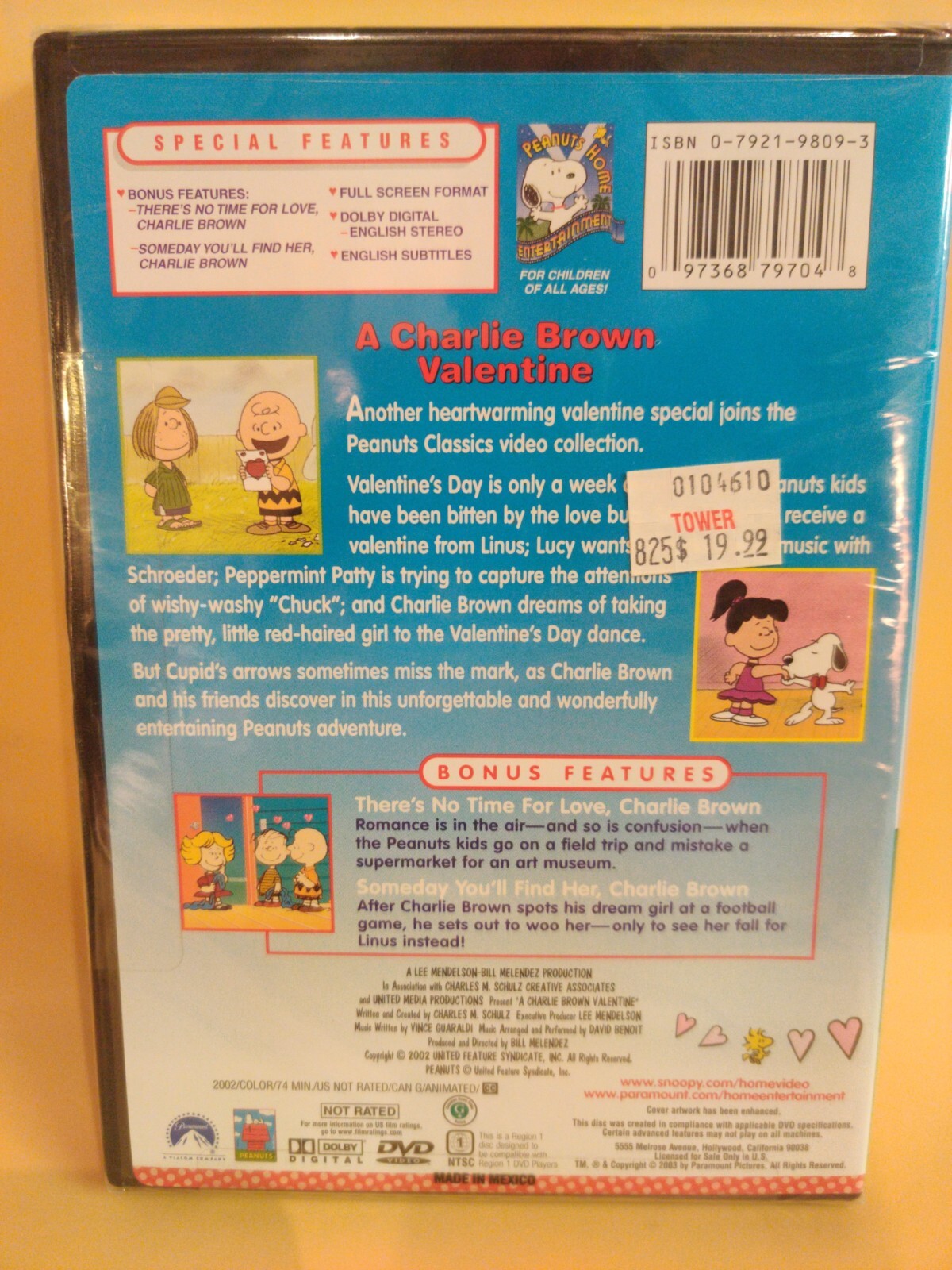 PEANUTS CLASSICS A CHARLIE BROWN VALENTINE EC DVD 97368797048 eBay