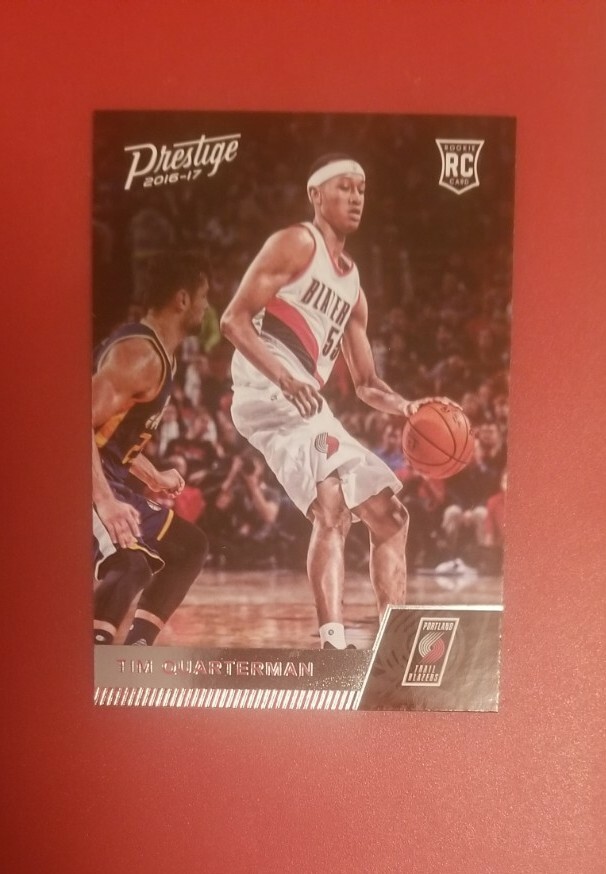 2016-17 Panini Prestige Tim Quarterman ROOKIE RC #195 Portland Trail Blazers 