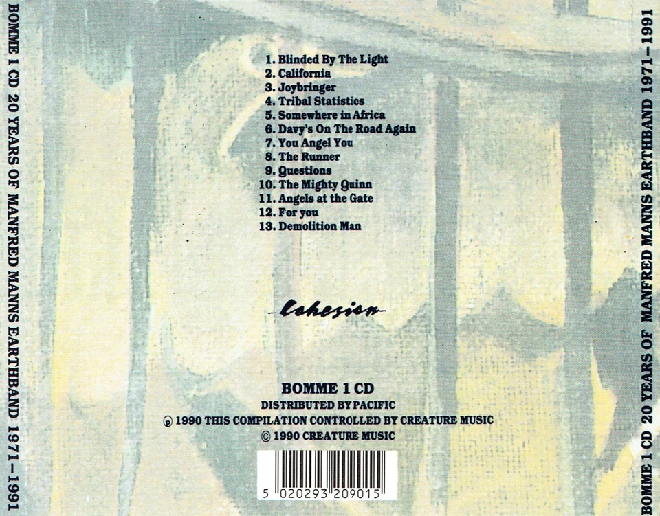 (CD) Manfred Mann's Earth Band - 20 Years Of Manfred Mann's Earthband -1971-1991 - Bild 2 von 2