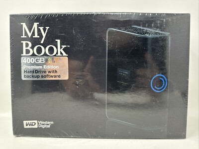 Western Digital WD My Book 400gb Premium Edition Hard Drive With Backup Software