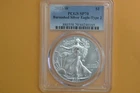 2021-W Burnished $1 American Silver Eagle, T-2, PCGS SP70