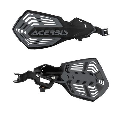 Acerbis K-Future belüftete Handprotektoren schwarz grau Husqvarna TE 250I 2018 - 2021