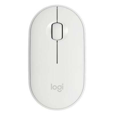 Logitech Pebble M350 Wireless Optical Mouse - Dual connectivity -Mac PC Chome OS
