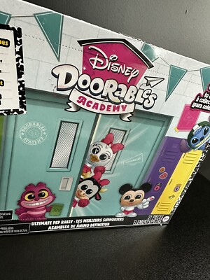 Disney Doorables Academy Surprise Locker 21 Pieces Pep Rally Figures New Sealed