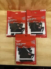 9- Milwaukee 48-73-4238 Performance Face Mask - Black, Packs of 3, Size L/XL