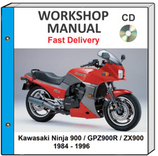 1984-1985 Kawasaki ZX900 Service Manual