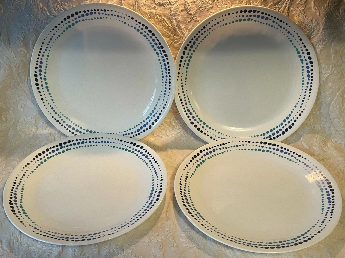 4 CORNING CORELLE OCEAN BLUES 10 1 4