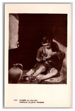 RPPC The Young Beggar Painting By Bartolomé Esteban Murillo UNP Postcard Z4