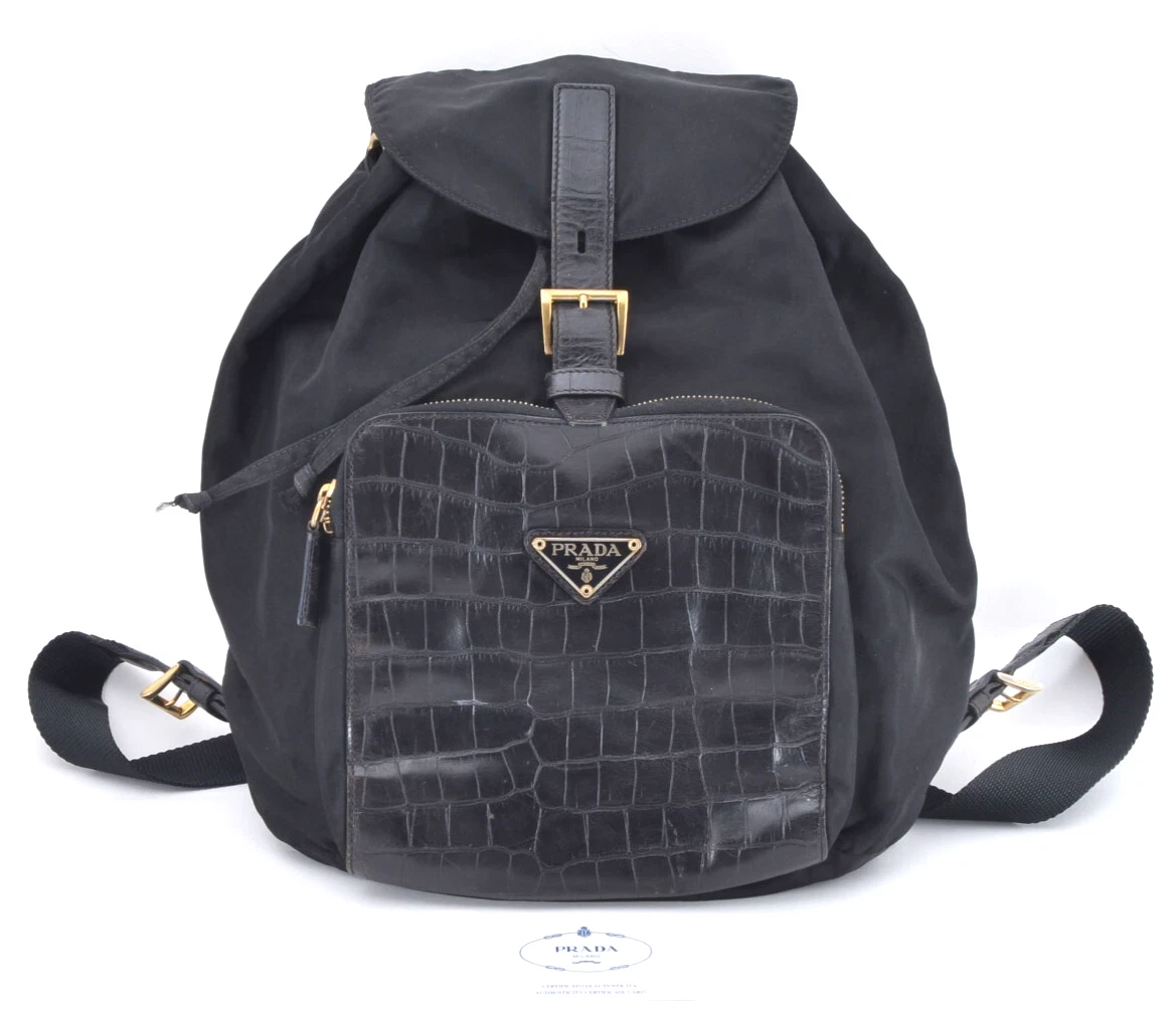 PRADA Tessuto Backpack Bags & Handbags for Women for sale | eBay