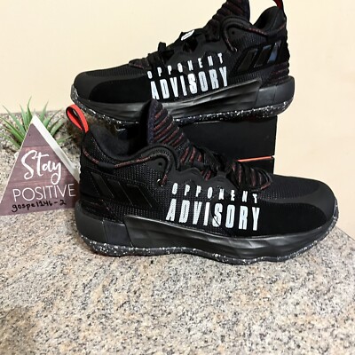 Adidas Men s Dame 7 EXTPLY Opponent Advisory Basketball Size 8 Black | GV9872 |
