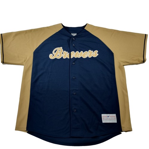 2016 MLB Game Worn Majestic Milwaukee Brewers Josmil Pinto Jersey
