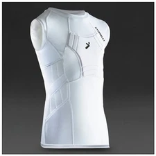 storelli bodyshield sleeveless top mens adult medium white