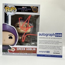 Willem Dafoe AUTOGRAPH - Green Goblin - Spiderman - Signed Funko Pop ACOA