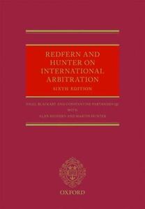 Redfern And Hunter On International Arbitration By Constantine