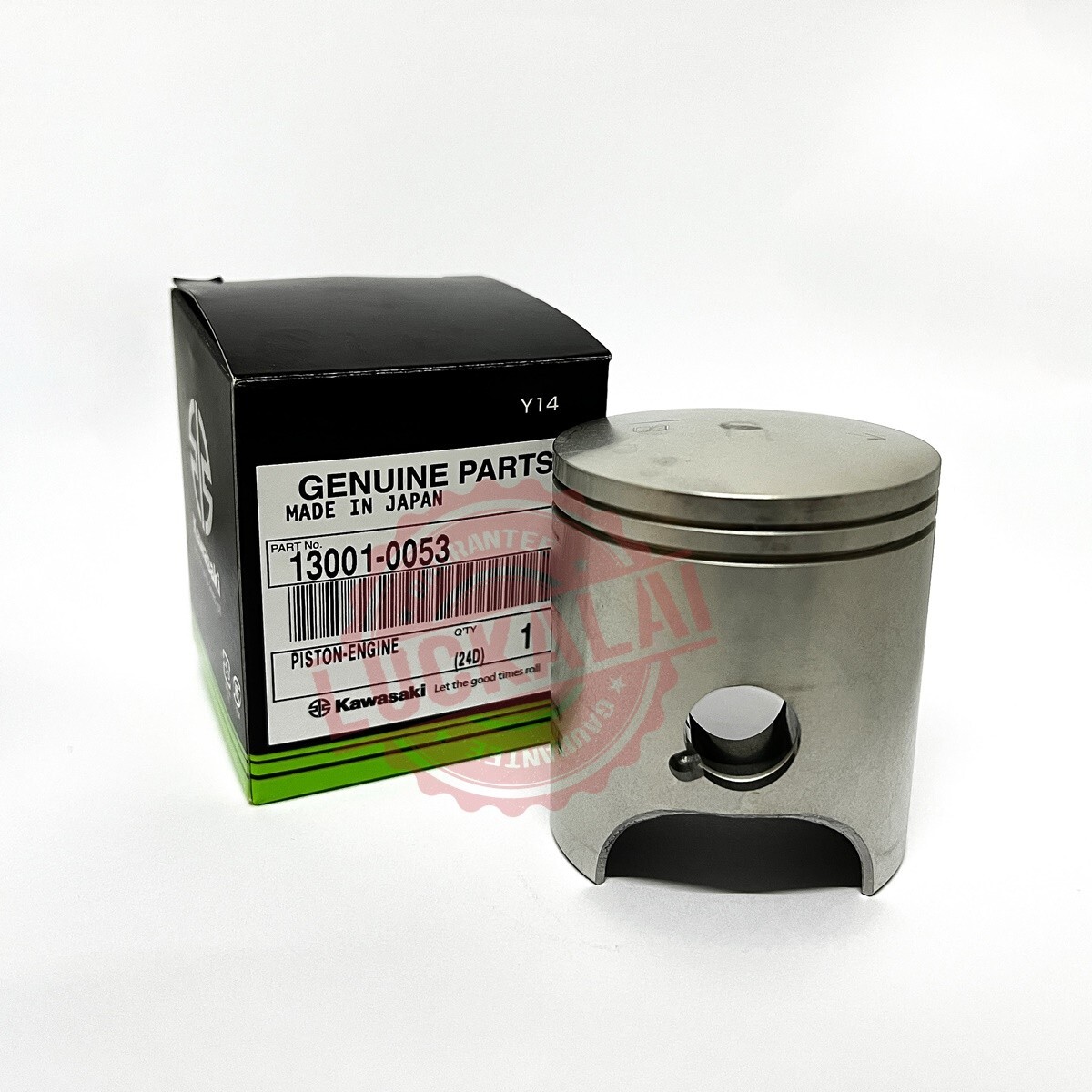 りこぴん PISTON+RING+PIN GENUINE PARTS FOR KAWASAKI KR150ZX KRR150