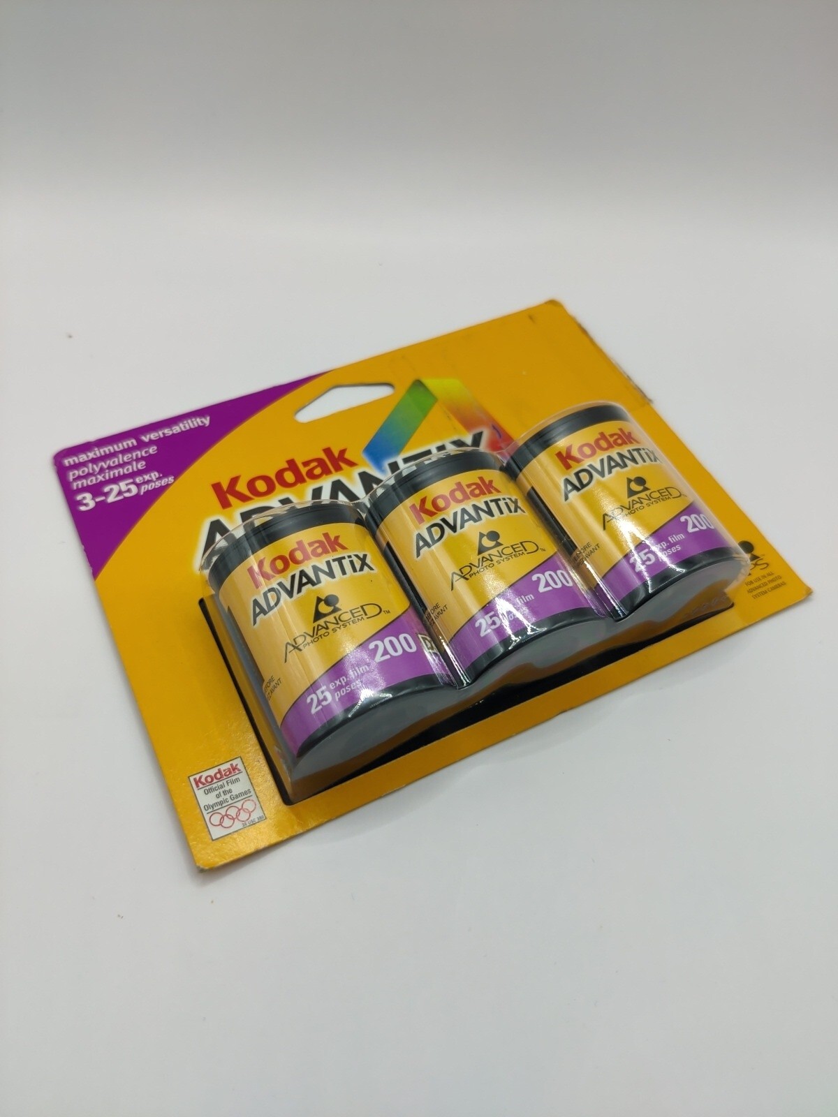 Vintage Kodak Advantix Film ISO 200 3 Pack 25 Exposures Expired 9/2001 NOS 41771561222 eBay