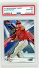 2018 Mike Trout Bowman's Best #65 Gem Mint PSA 10