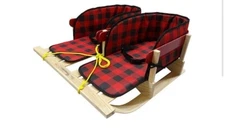 ERA Wood Streamridge Traditional Dual Sleigh Made in Canada Ontario Ash Hardwood