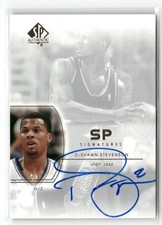 2002-03 SP Authentic #DS DeShawn Stevenson SP Signatures
