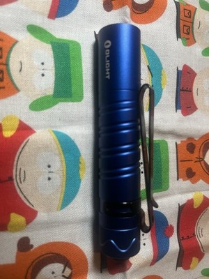 Olight i5R EOS High CRI 90 Blue Rechargeable Mini Flashlight Used