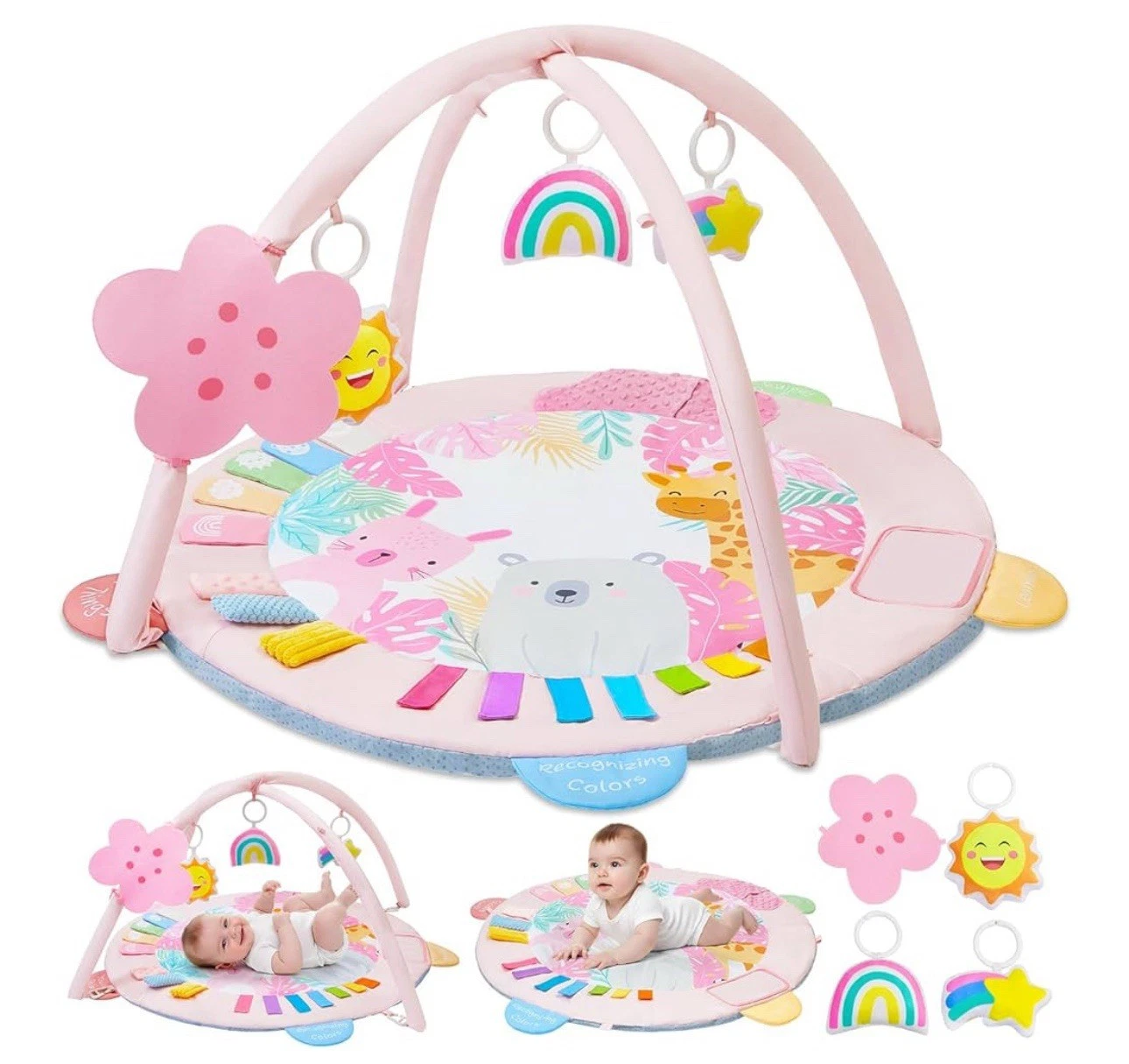 Pink Activity gym For Baby