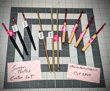 10 for 36.99 Susan Bates Silvalume Crochet Hooks - THREE TYPES FREE SHIPPING