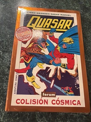 Quasar: Colision Cosmica SEALED Paperback Marvel Spanish TPB