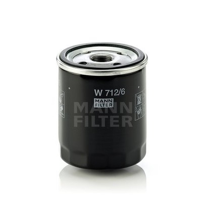 Mann Filters W712/6 Mann Filter Base Spin On Lube Filter for hummel