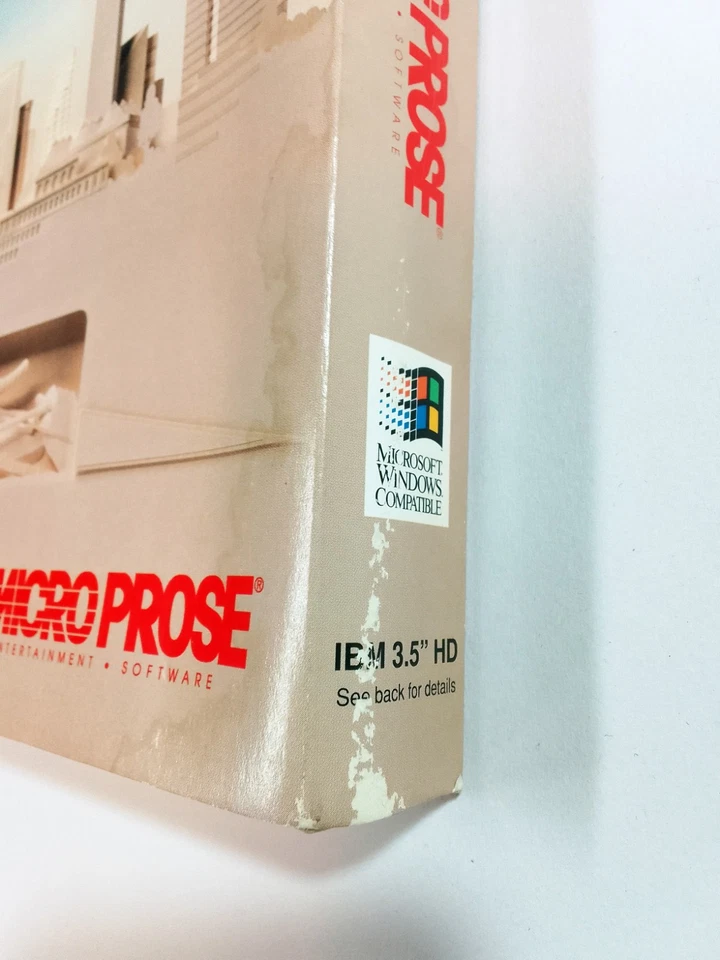 Sid Meier's Civilization (Windows PC Floppy Discs, Big Box, 1993) • GOOD, TESTED - Image 3 of 4