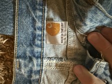 Vintage 90s Carhartt Jeans 34 x 32 Made in the USA