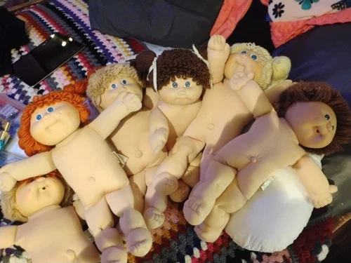 Vintage Cabbage patch kids1978 Signed By Creator Xavier Roberts Set Of 6