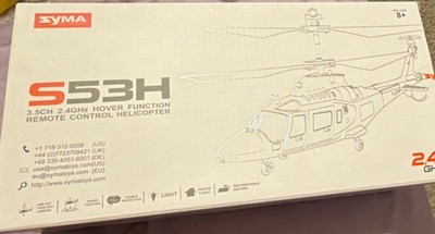 Syma S53H 3.5CH 2.4GHz Electric Fun-Scale Remote Control Helicopter