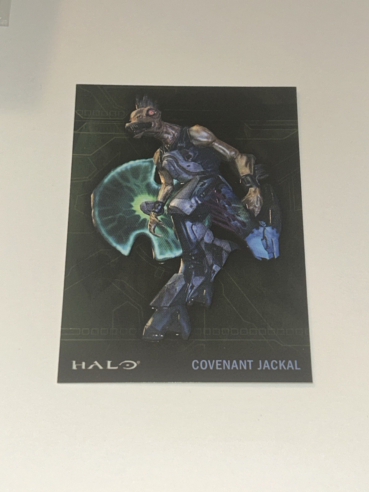 2007 TOPPS HALO EMBOSSED FOIL # 3 COVENANT JACKAL MINT