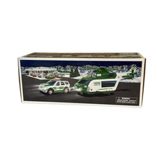 Hess 2012 Helicopter and Rescue Truck &ndash; New in Original Box Vintage Collectable