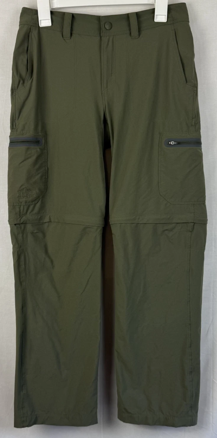 LL Bean Pants Mens 30x30 Water Resistant Cresta Hiking Zip Off Cargo Pant 290782
Opens in a new wind