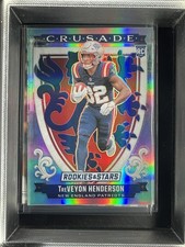 2025 Panini Rookies & Stars - Crusade TreVeyon Henderson #19 Silver (RC)