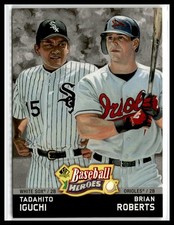 Brian Roberts / Tadahito Iguchi 2006 SP Authentic Baseball Heroes #SPAH-55
