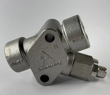 Armstrong D3541 Strainer Connector 1/2" NPT Stainless Steel l-r thumbnail 2