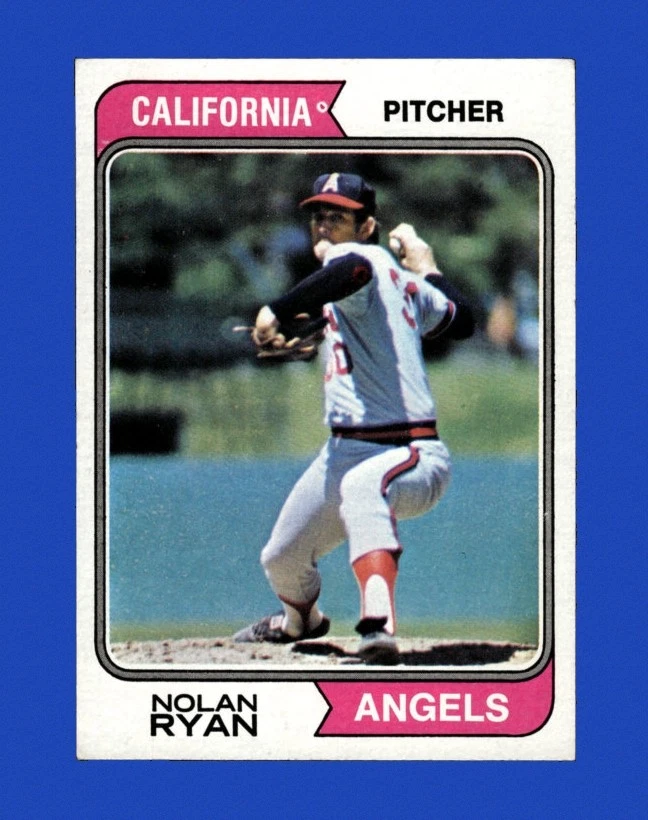 Nolan Ryan Baseball 1974 Season Sports Trading Cards & Accessories