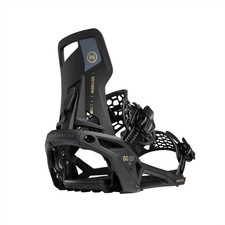 Nidecker OG Supermatic Snowboard Bindings Small Men 4.0-5.5, Wmn 5.5-7.0 Black